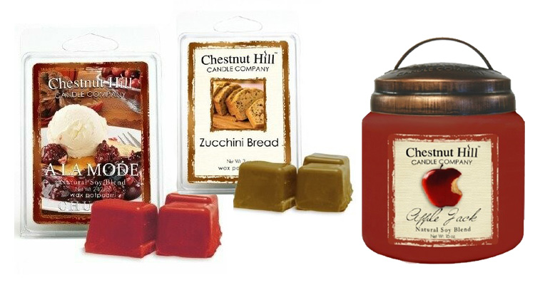 CHESTNUT HILL Candle Company Duftkerze im Glas mit 2 Dochten aus Sojawachs Made in USA