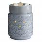 Preview: CANDLE WARMERS® JASMINE Duftlampe elektrisch grau/blau aus Keramik