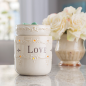 Preview: Candle Warmers Elektrische Duftlampe Illumination - Live Laugh Love