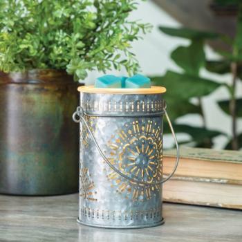 CANDLE WARMERS® GALVANIZED TIN Duftlampe elektrisch aus Metall