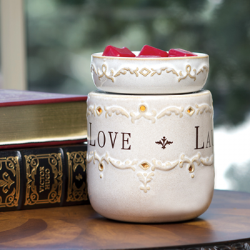 Candle Warmers Elektrische Duftlampe Illumination - Live Laugh Love