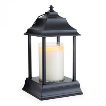 Candle Warmers CARRIAGE Laterne  schwarz Metall für Duftkerzen im Glas