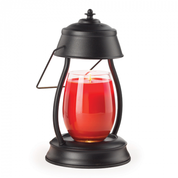 Candle Warmers HURRICANE Laterne Metall für Duftkerzen im Glas black