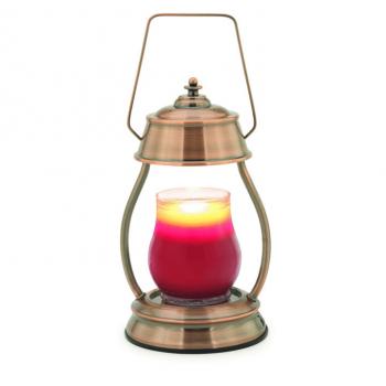 Candle Warmers HURRICANE Laterne Metall für Duftkerzen im Glas copper