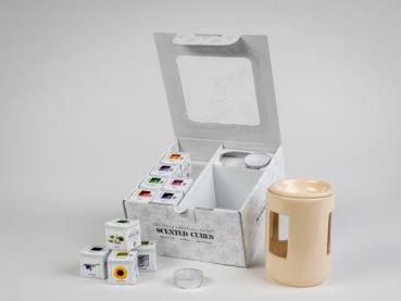 Geschenkbox Scented Cubes 130 creme