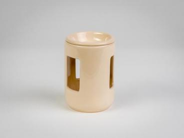 Duftlampe beige für Teelichter