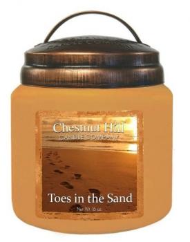 CHESTNUT HILL 2 Docht Duftkerze TOES IN THE SAND 450g