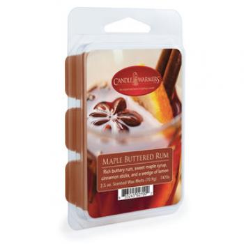 Candle Warmers Classic  Duftwachs - MAPLE BUTTERED RUM 70g
