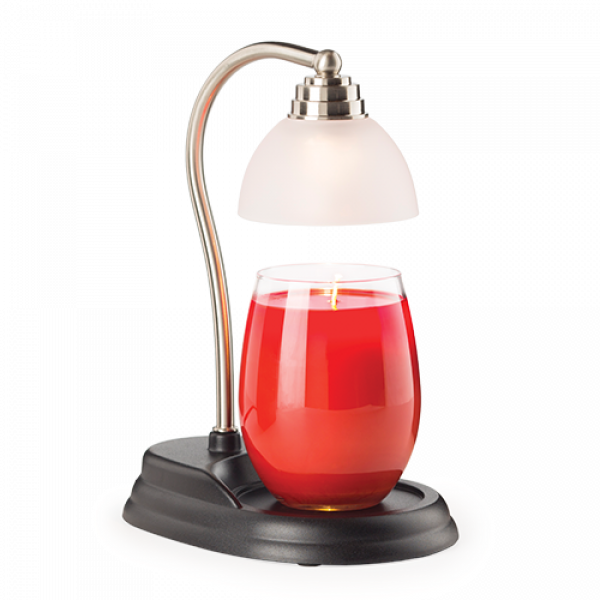 Candle Warmers AURORA Lampe für Duftkerzen im Glas schwarz