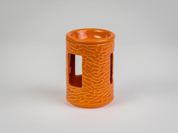 Duftlampe orange für Teelichter