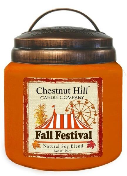 CHESTNUT HILL 2 Docht Duftkerze FALL FESTIVAL 450g