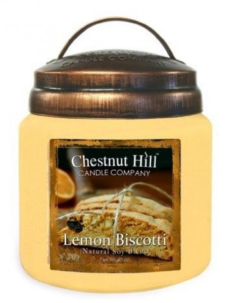 CHESTNUT HILL 2 Docht Duftkerze LEMON BISCOTTI 450g