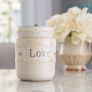 Candle Warmers Elektrische Duftlampe Illumination - Live Laugh Love