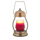 Candle Warmers HURRICANE Laterne Metall für Duftkerzen im Glas copper